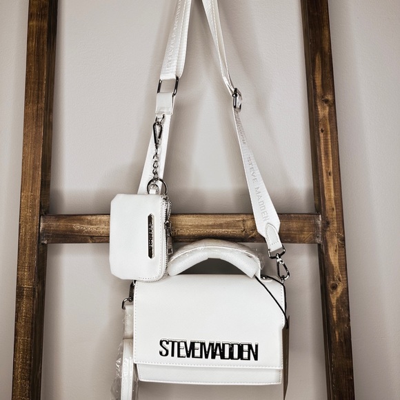 Steve Madden Handbags - Viral Steven Madden Bhama Tiktok Purse in White